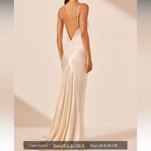 La lune low back maxi dress